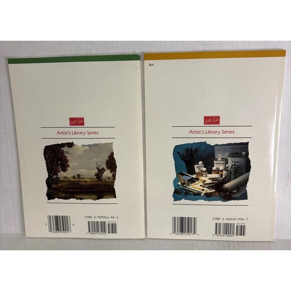 Lot of 2 Walter Foster Art Books AL17, AL01 Oil Painting Softcover Like New - Picture 2 of 8